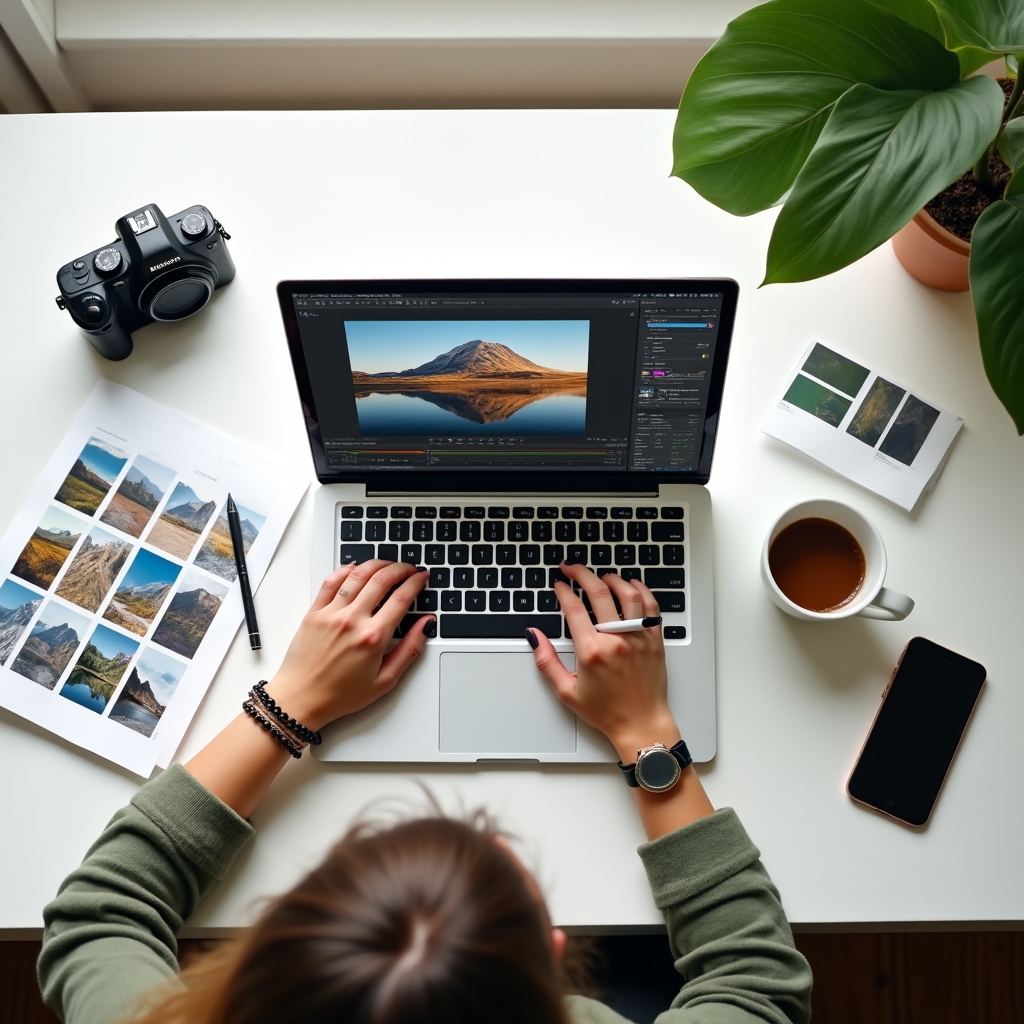 Sesiune de consultanță individuală fotografie, revizuire imagini pe ecran